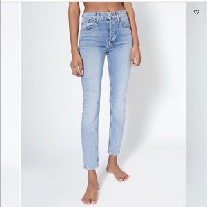 Re/Done High Rise Ankle Crop